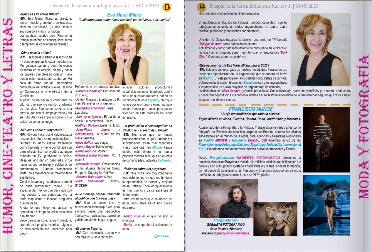 Entrevista Burlesque Magazine BCN 2023